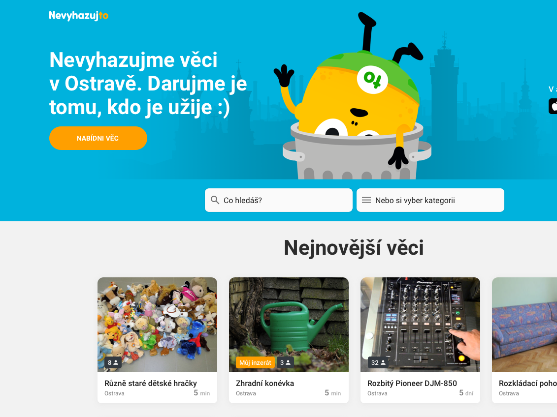 Webové stránky projektu. Webové stránky projektu.